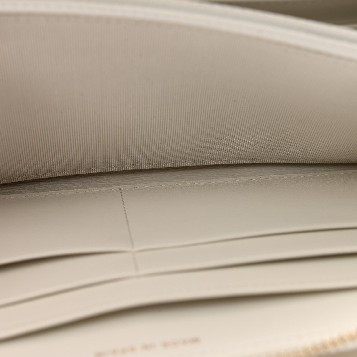 Chanel Shiny Goatskin Quilted 19 Long Zipped Around Wallet White 6 of 11