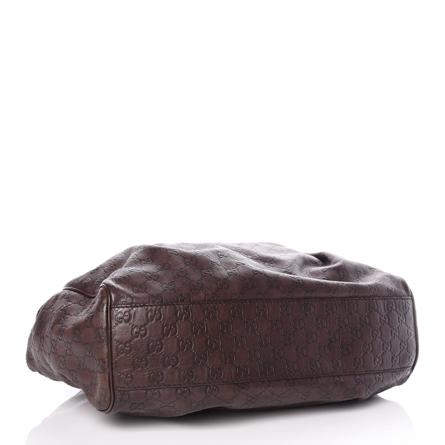 Guccissima Signature Large Sukey Tote Chocolate