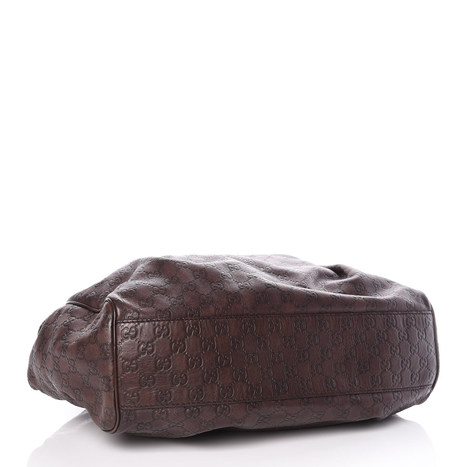 Gucci Guccissima Signature Large Sukey Tote Chocolate 4 of 9