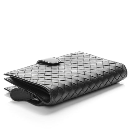 Bottega Veneta Nappa Intrecciato Continental Wallet Black 4 of 9