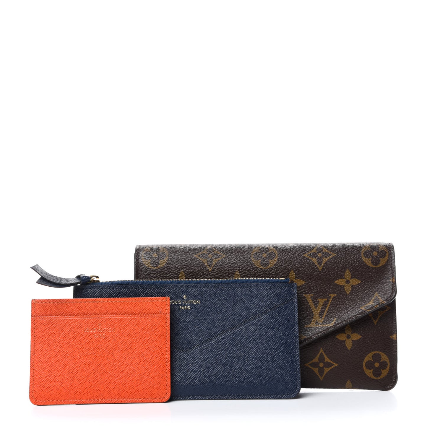 Monogram Jeanne Wallet Rose Ballerine