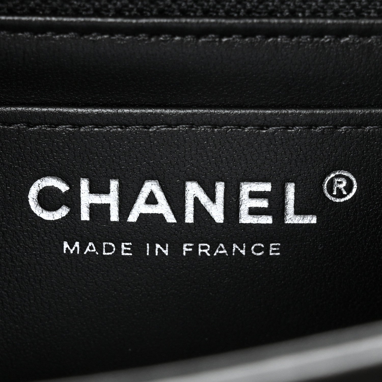 Chanel Lambskin Quilted Mini Rectangular Flap Black 6 of 10