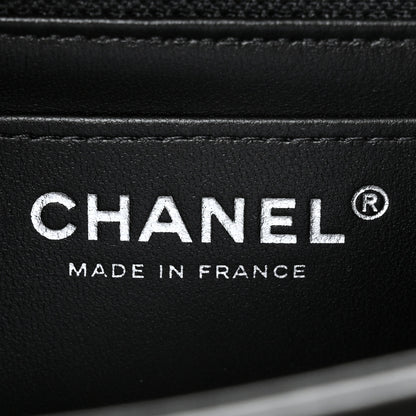 Chanel Lambskin Quilted Mini Rectangular Flap Black 6 of 10