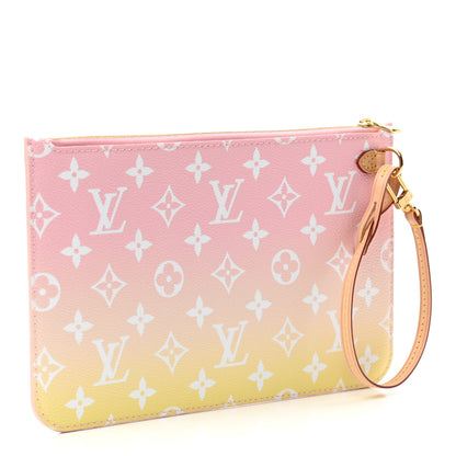 Louis Vuitton Monogram By The Pool Neverfull MM Pochette Light Pink 3 of 7