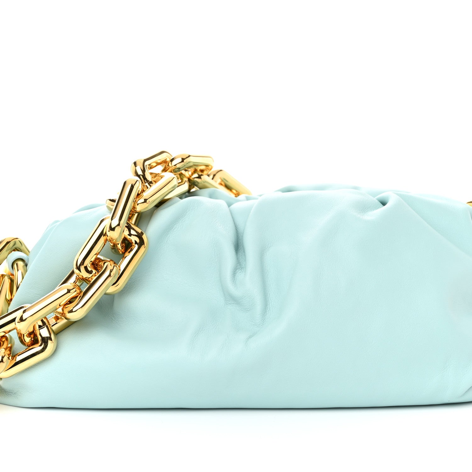 Bottega Veneta Calfskin The Pouch Chain Spearmint 8 of 10