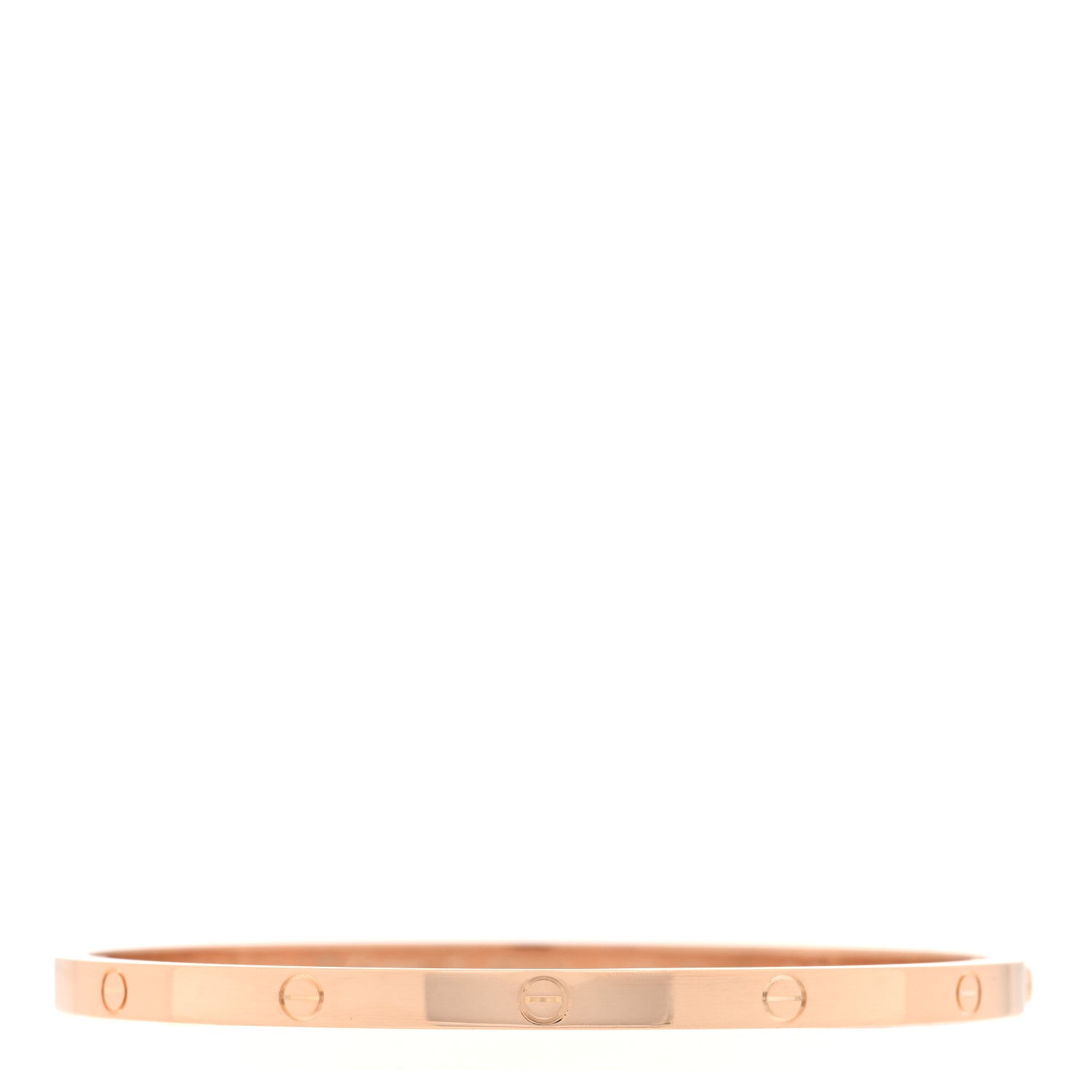 Cartier 18K Pink Gold Small LOVE Bracelet 17 1 of 5