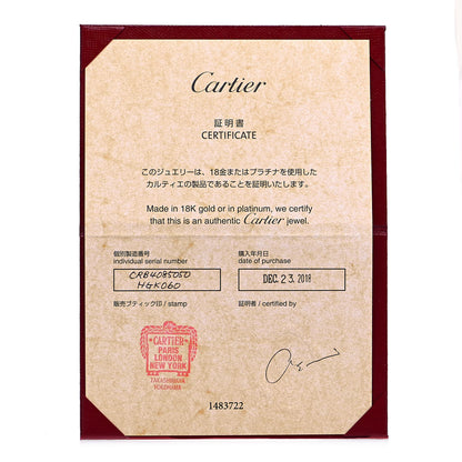 Cartier 18K Yellow Gold 3.5mm LOVE Wedding Band Ring 50 5.25 5 of 5