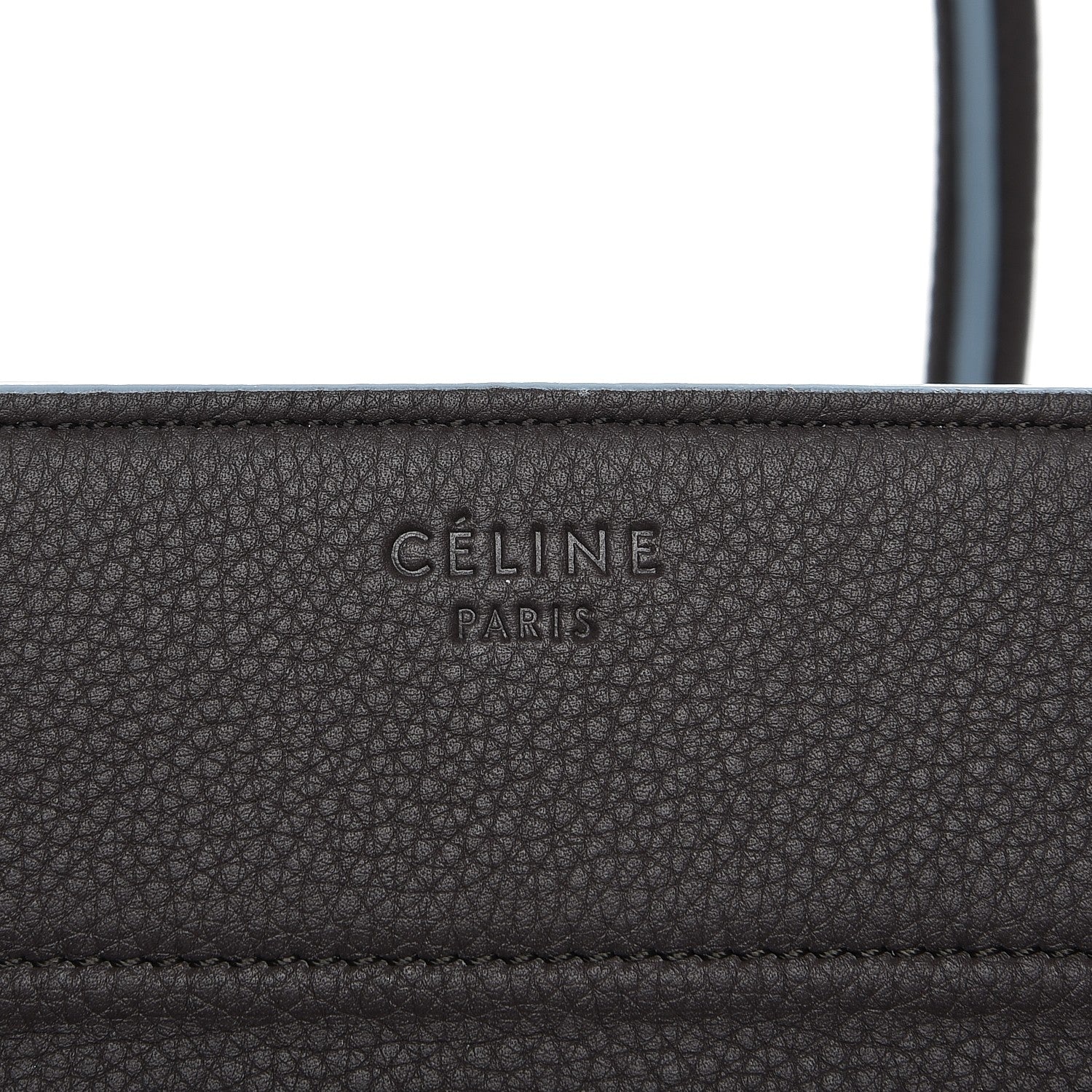 Celine Baby Grained Calfskin Medium Phantom Luggage Anthracite 5 of 11