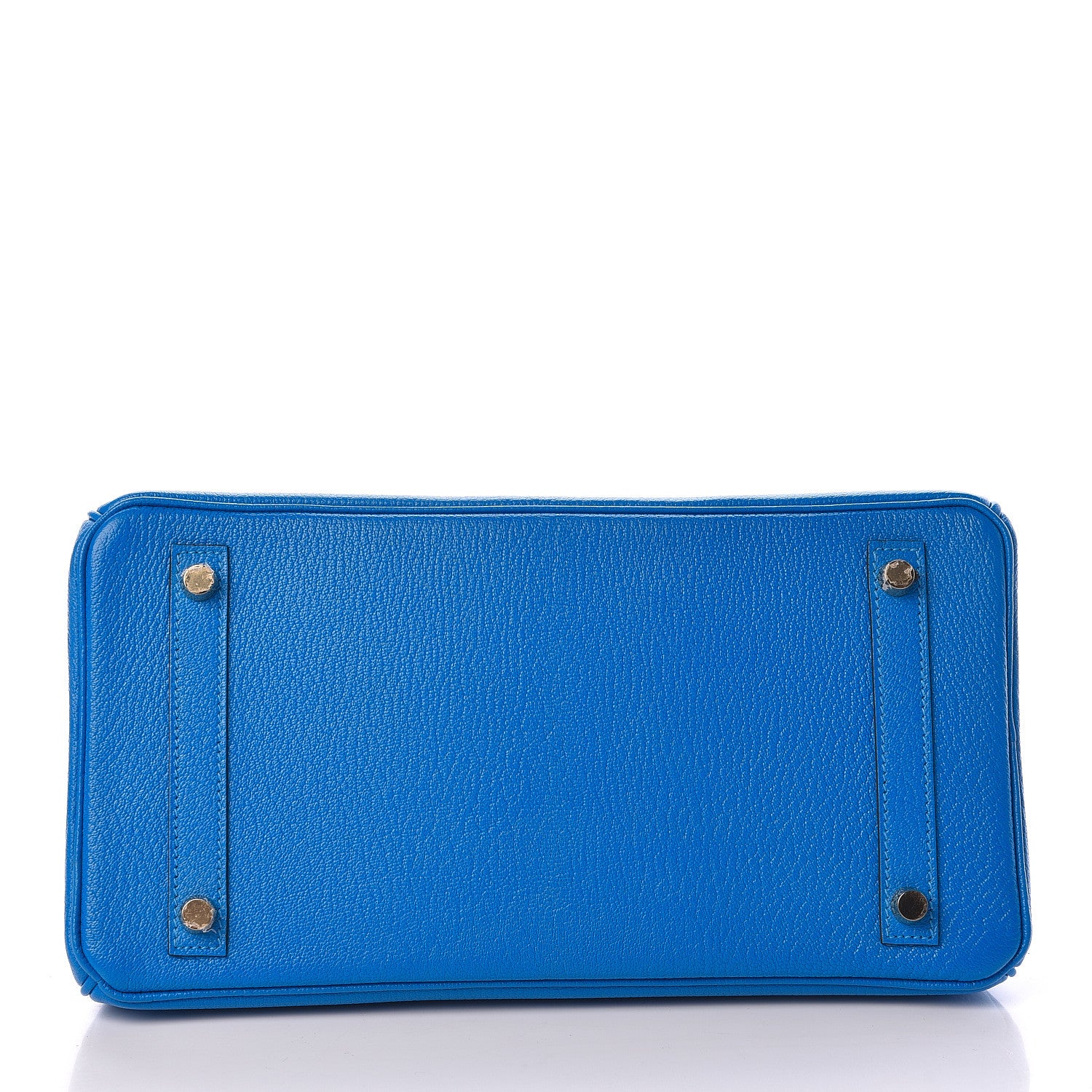 Hermes Chevre Mysore Horseshoe Birkin 30 Bleu Hydra Bleu Paon 6 of 34