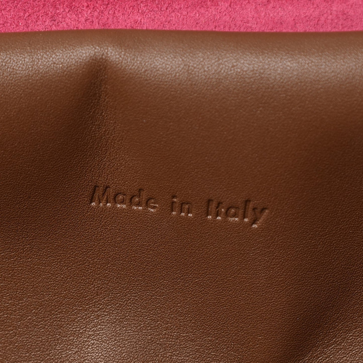 Smooth Calfskin Small Belt Bag Camel Pink