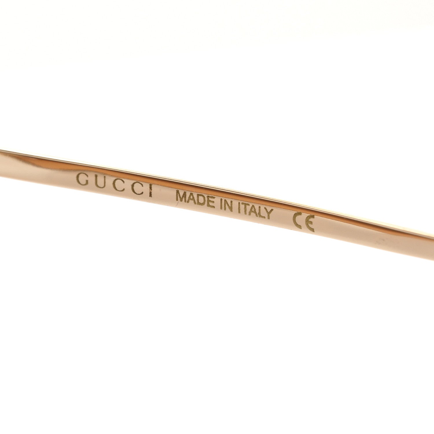 Gucci Metal Horsebit Square Sunglasses GG0879S Gold 6 of 8