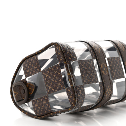 Louis Vuitton PVC Monogram Chess Keepall Bandouliere 25 8 of 10