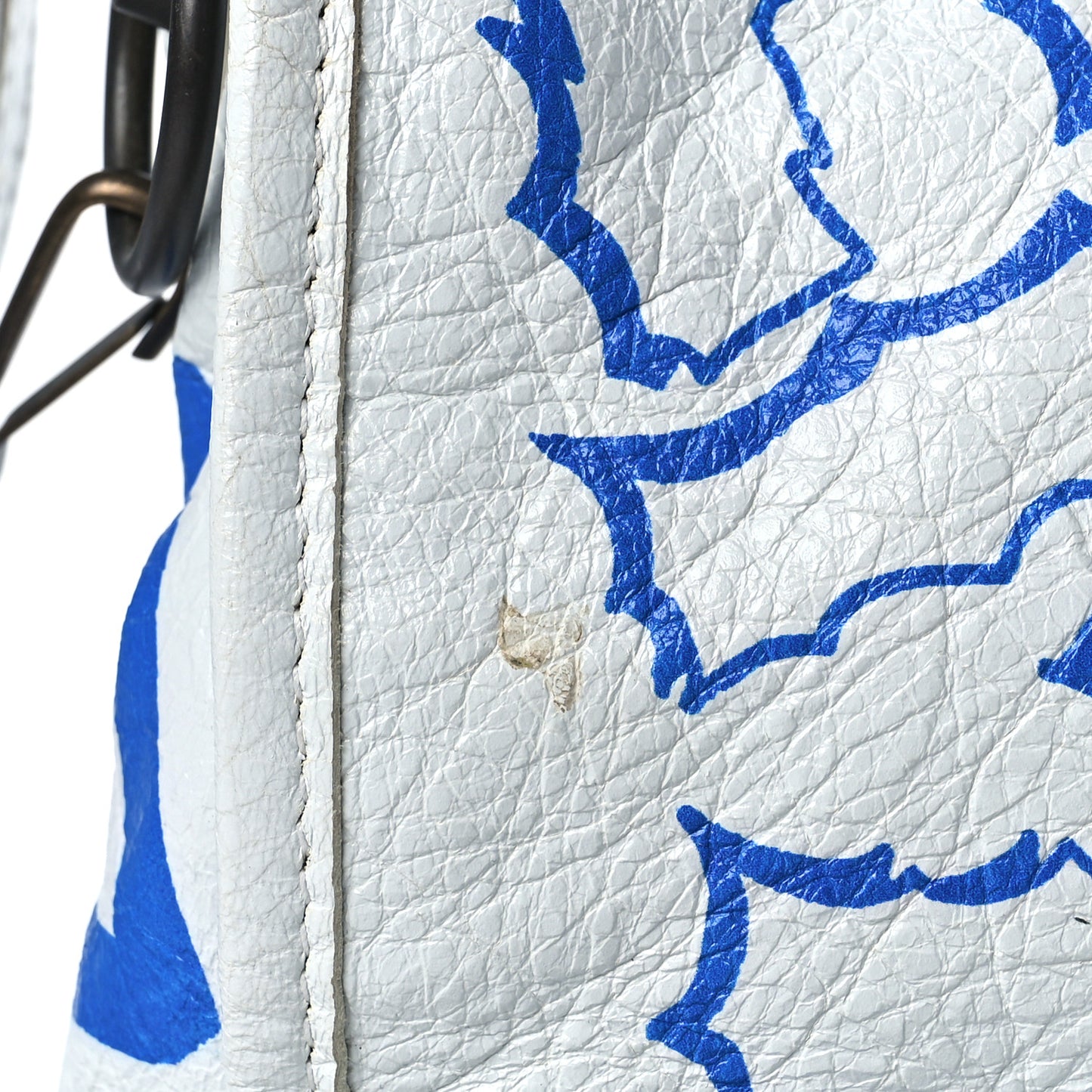 Agneau Graffiti All Over Classic Hardware S City White Bleu Rouge