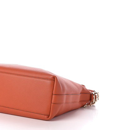 Gucci Cellarius Calfskin Small Miss GG Hobo New Dark Orange 10 of 11