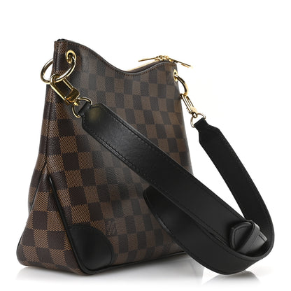 Louis Vuitton Damier Ebene Odeon PM Black 3 of 10