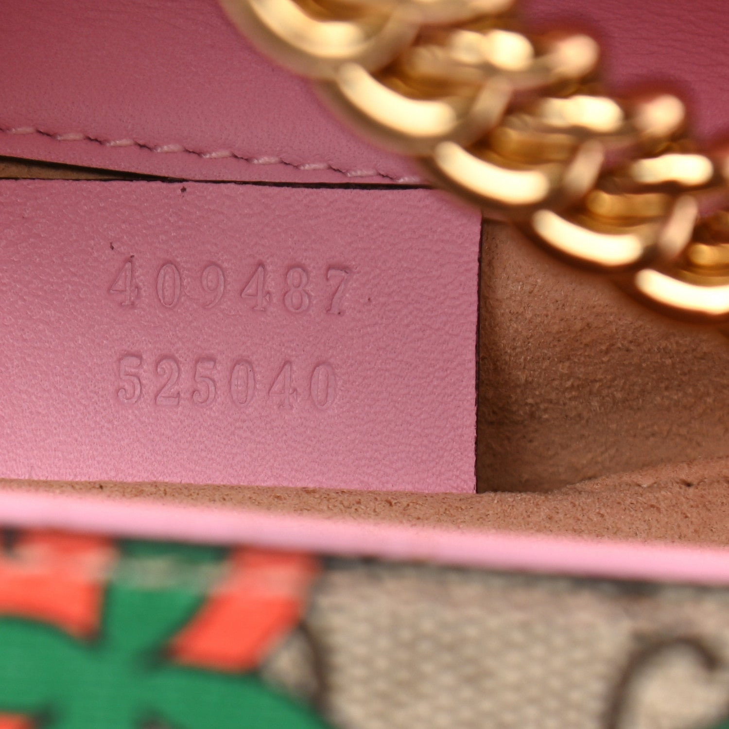 Gucci GG Supreme Monogram Strawberry Small Padlock Shoulder Bag 7 of 11
