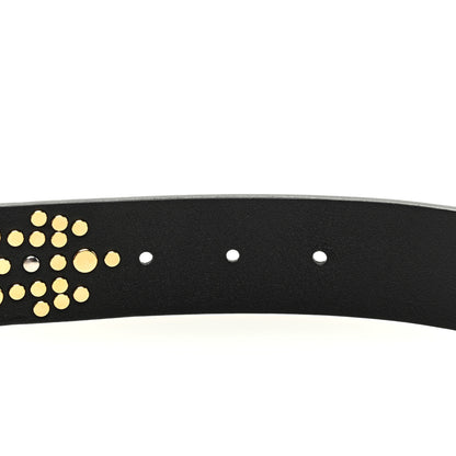 Louis Vuitton Calfskin Suntulle Studs 80cm Belt 90 36 Black 4 of 4