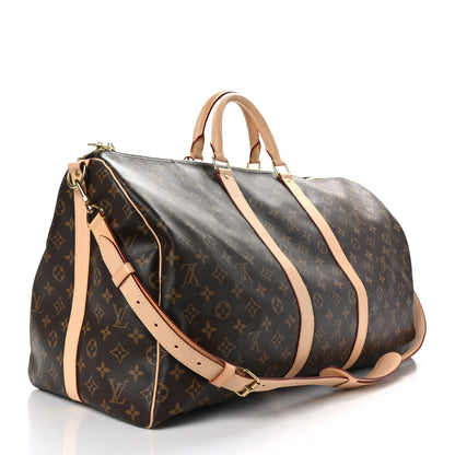 Louis Vuitton Monogram Keepall Bandouliere 55 2 of 10