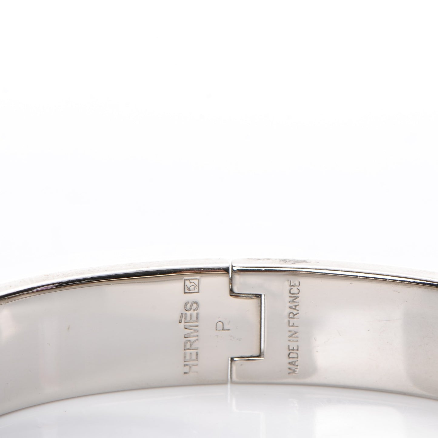 Enamel Narrow Clic Clac H Bracelet PM Jade