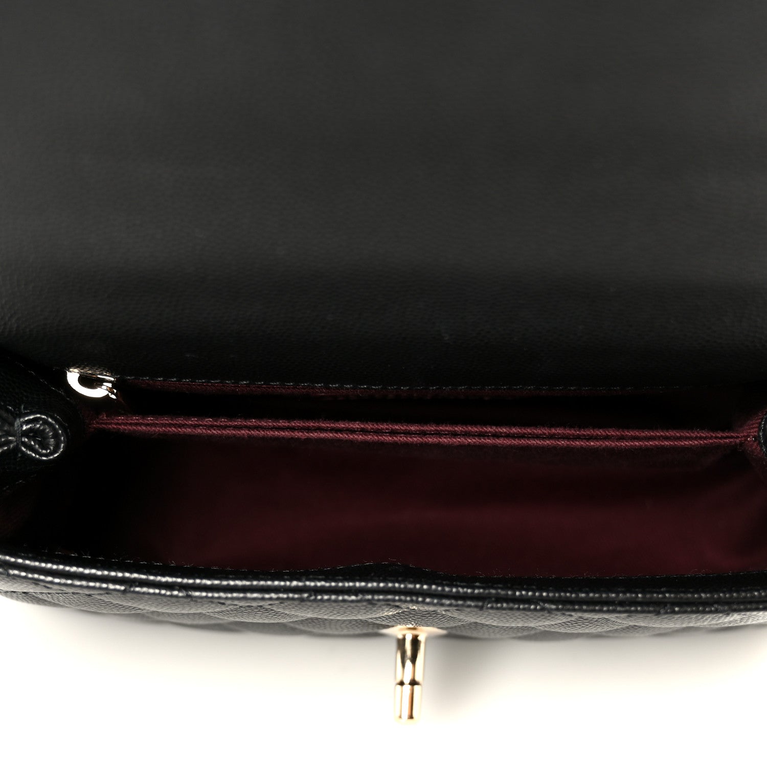 Chanel Caviar Quilted Mini Coco Handle Flap Black 5 of 11