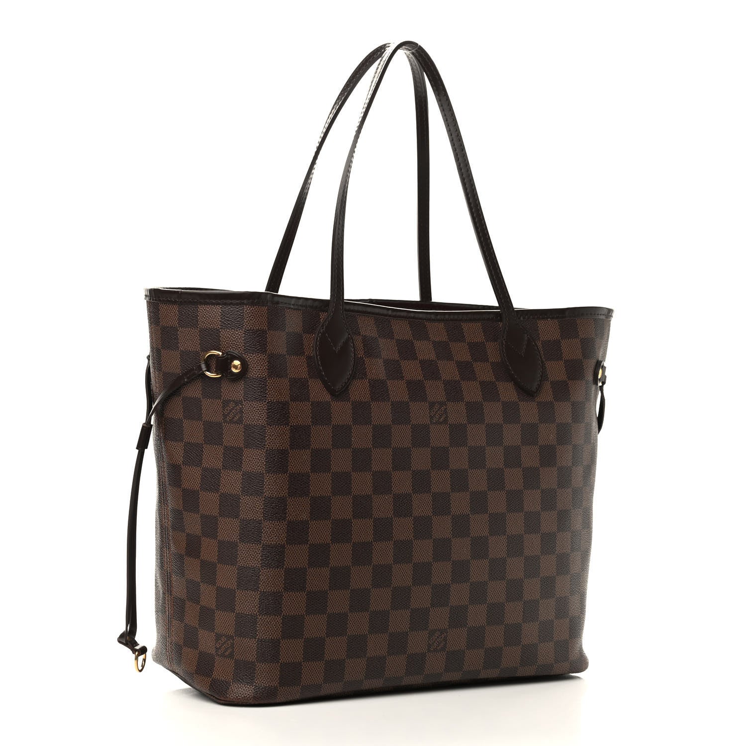 Louis Vuitton Damier Ebene Neverfull MM 3 of 9