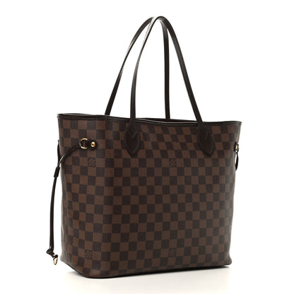 Louis Vuitton Damier Ebene Neverfull MM 3 of 9
