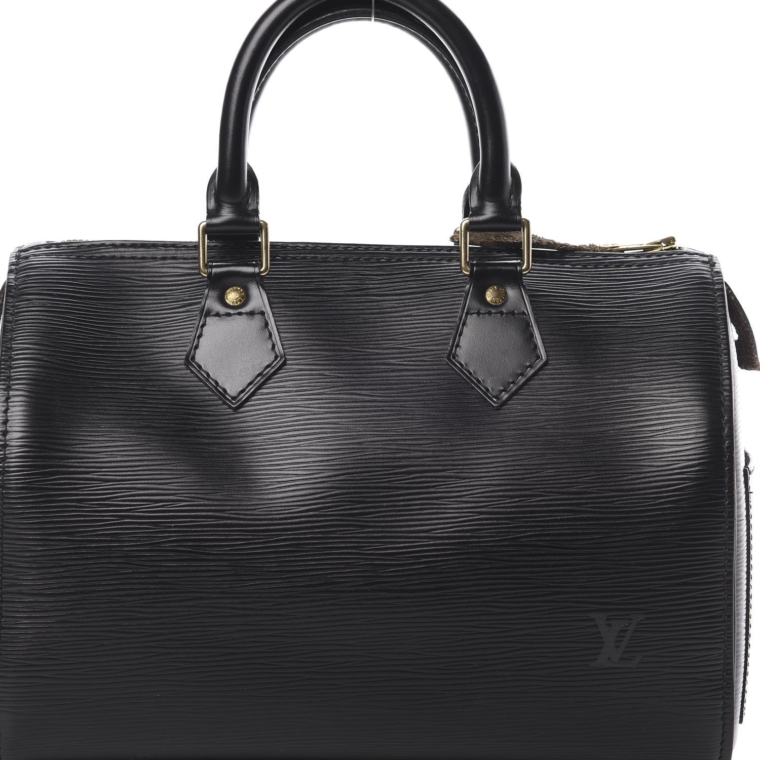 Louis Vuitton Epi Speedy 25 Black 8 of 17