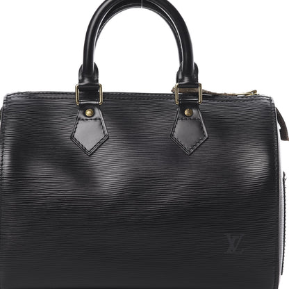 Louis Vuitton Epi Speedy 25 Black 8 of 17