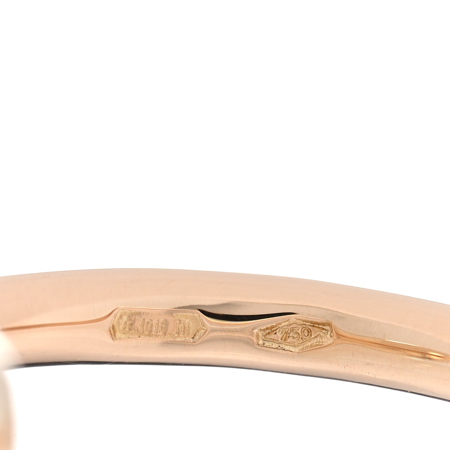 Pomellato 18K Rose Gold Prasiolite Petit Nudo Ring 52 6 5 of 6