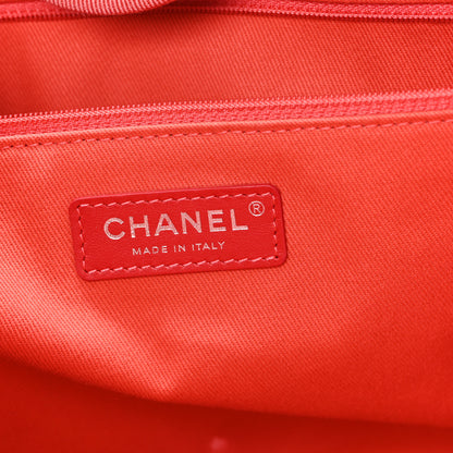 Chanel Mixed Fibers Calfskin Medium Deauville Tote Pink 6 of 12