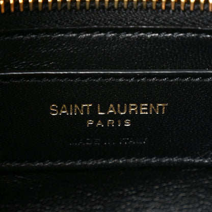 Saint Laurent Padded Lambskin Small Le 5 A 7 Supple Hobo Black 6 of 11