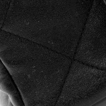Chanel Lambskin Quilted Logo Mini Backpack Black 13 of 13