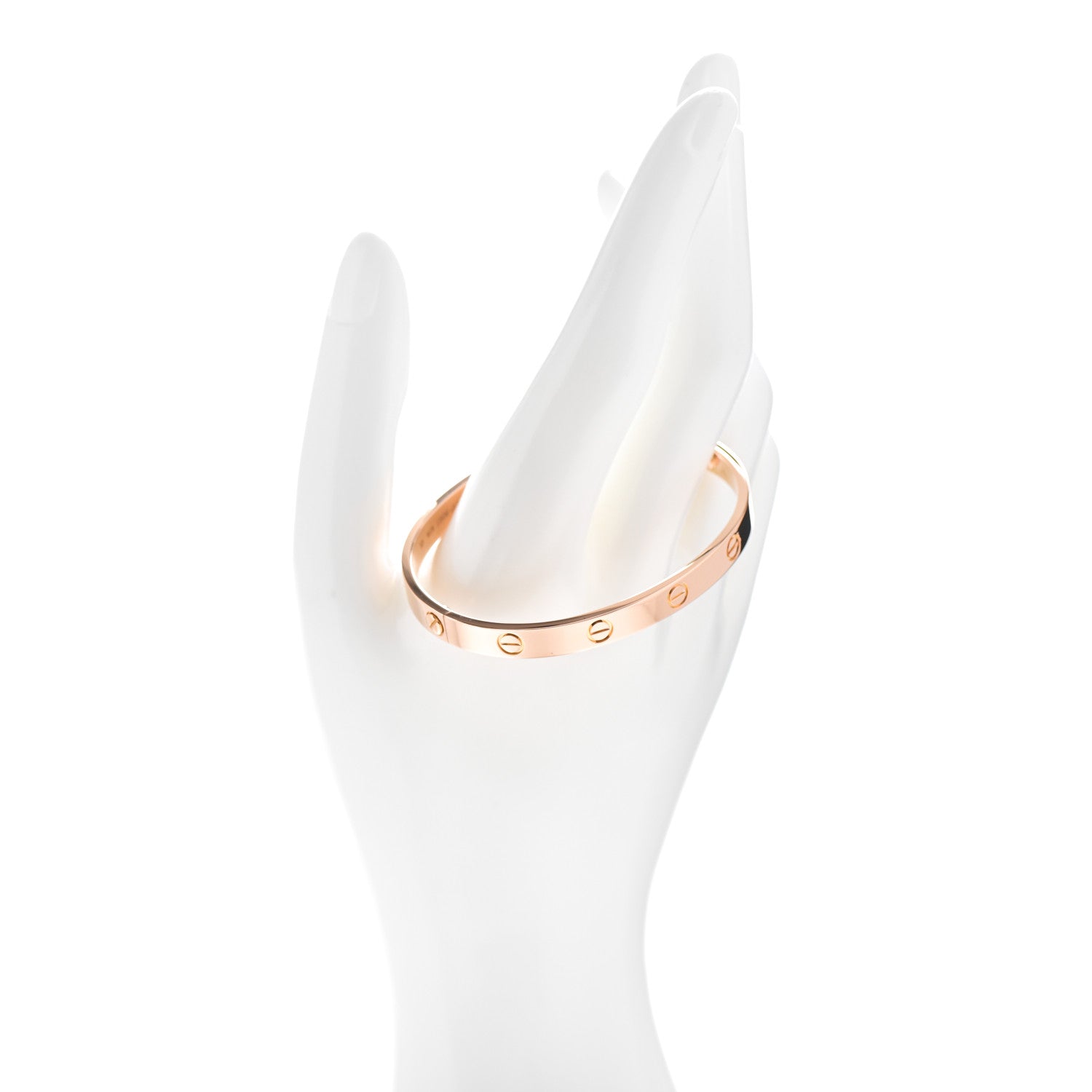 Cartier 18K Pink Gold LOVE Bracelet 17 2 of 5