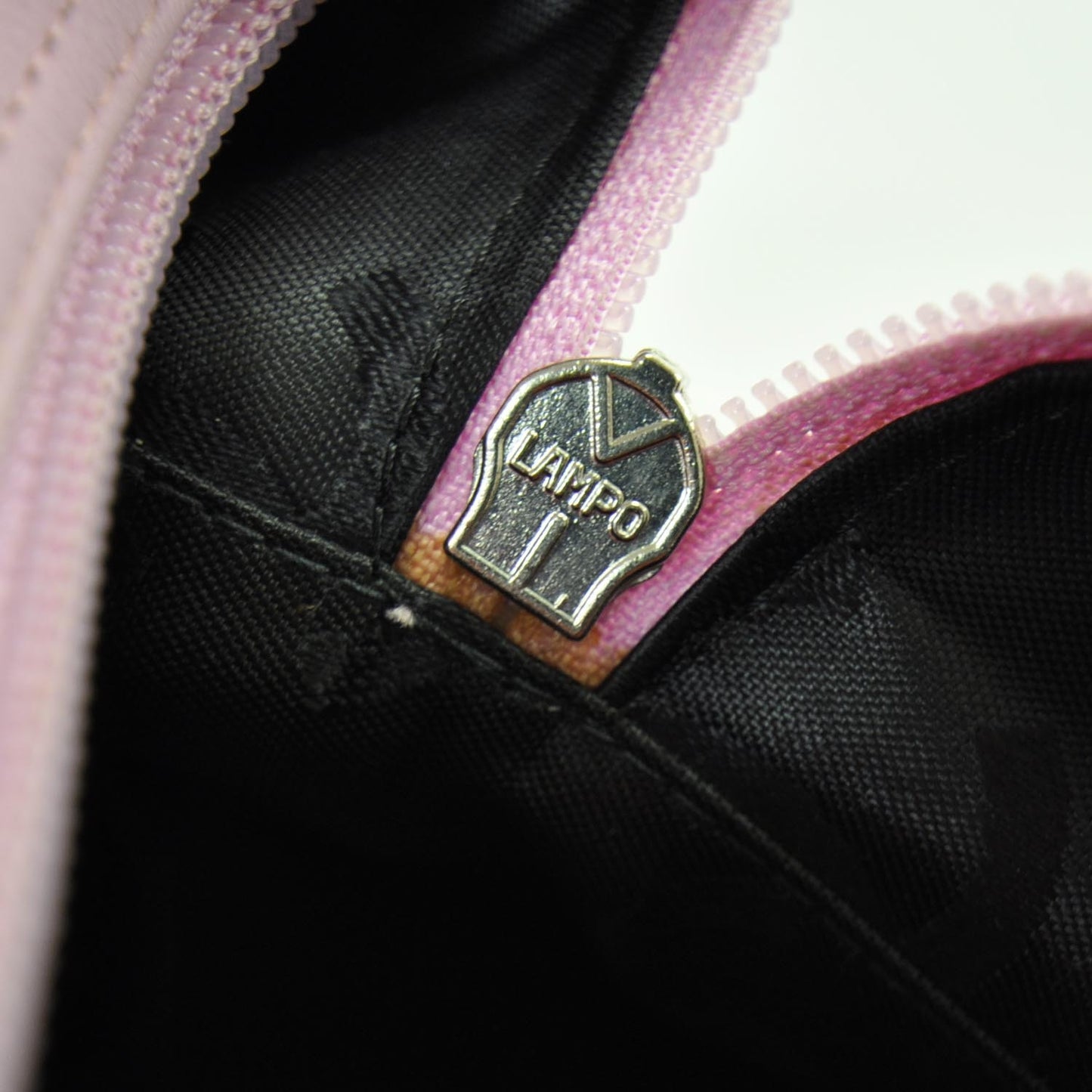 Calfskin Quilted Large Cambon Bowler Pink Black