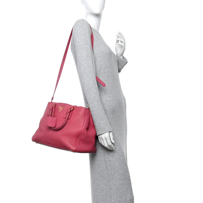 Prada Vitello Daino Tote Peonia 2 of 14