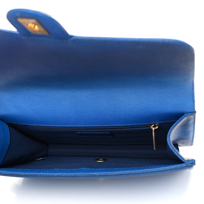 Chanel Caviar Quilted Medium Sunset On The Sea Flap Blue 4 of 9