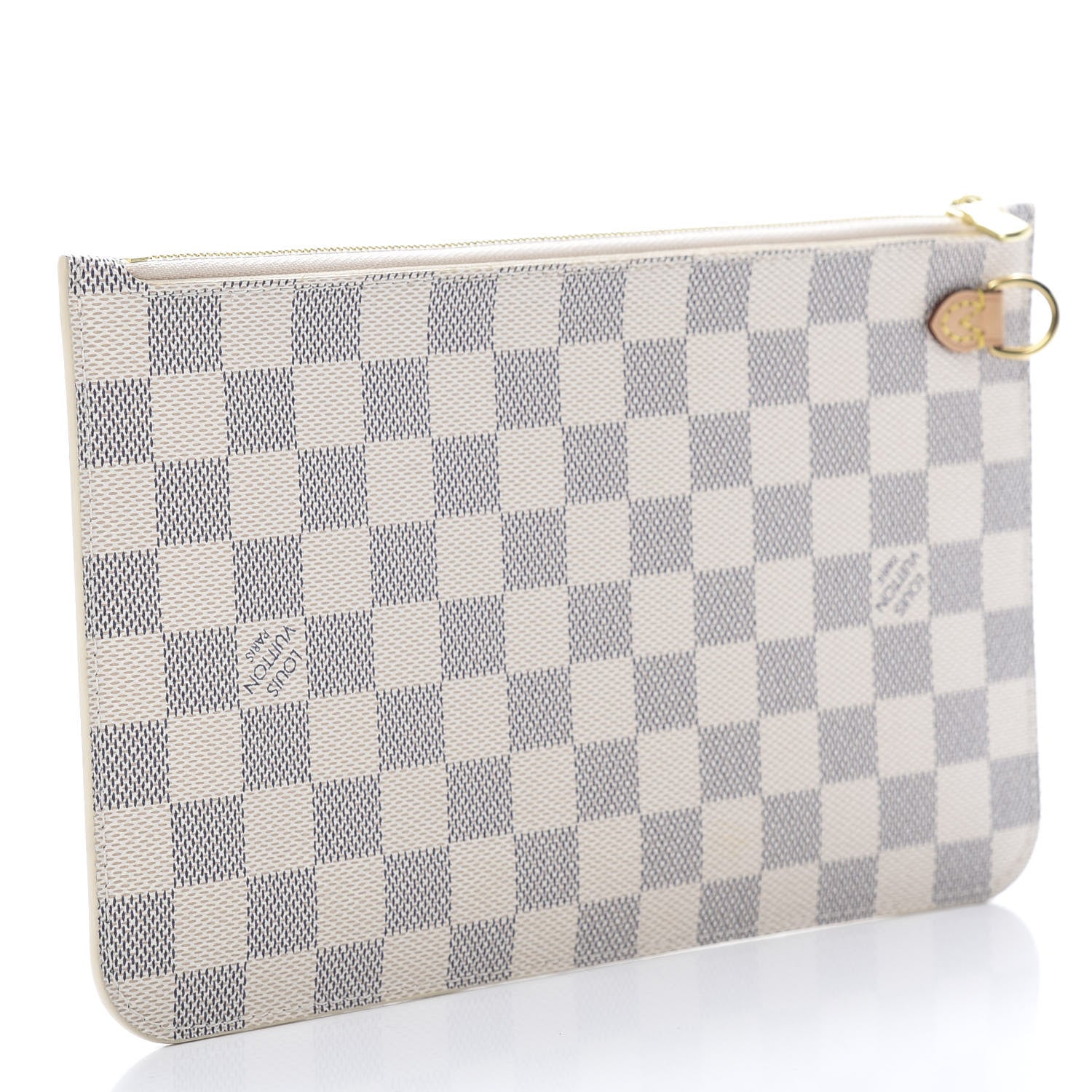 Louis Vuitton Damier Azur Neverfull MM GM Pochette 3 of 8