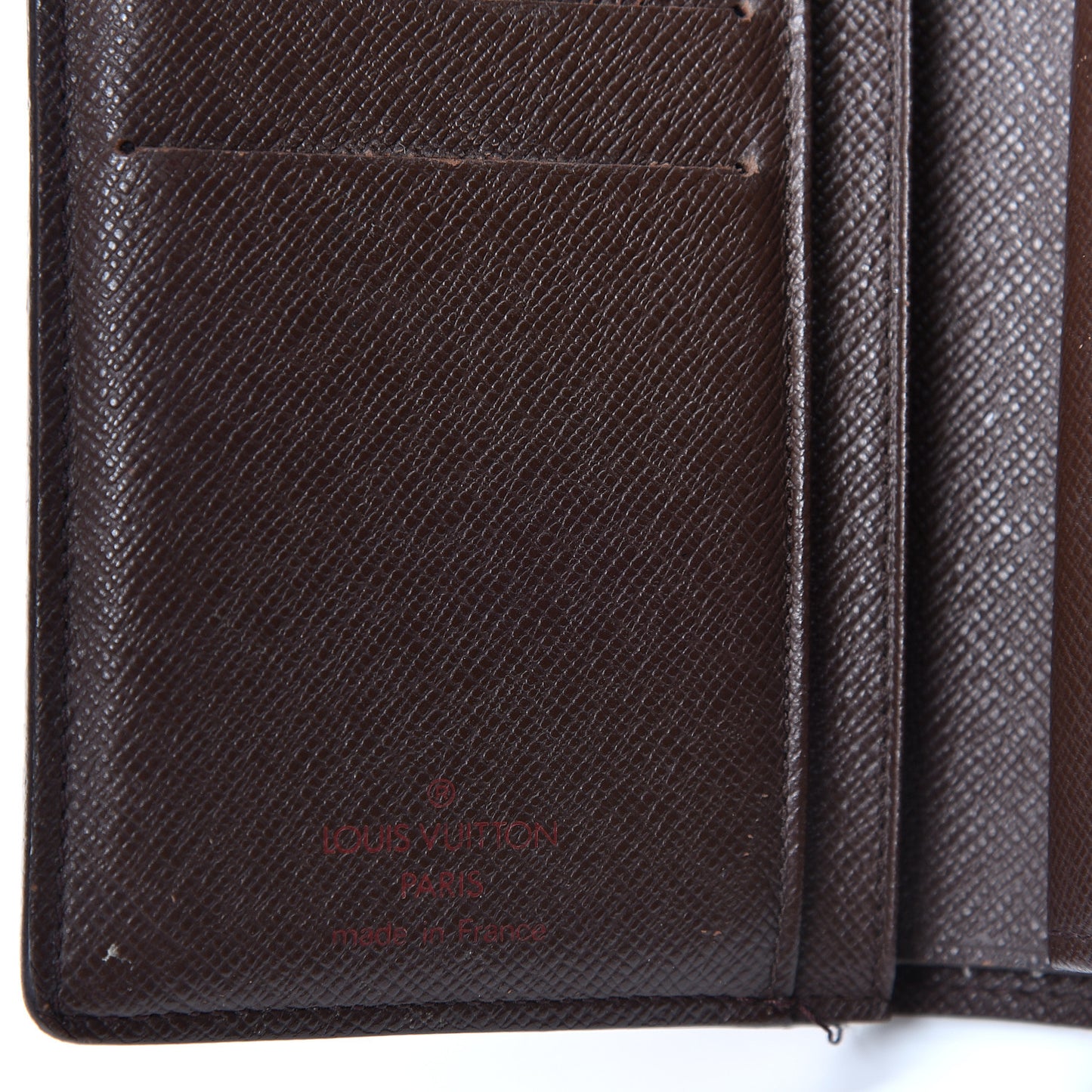 Damier Ebene French Purse Wallet