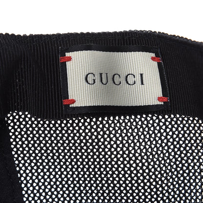 Gucci GG Supreme Monogram Bosco Patch Baseball Hat 57 Beige Green 8 of 8