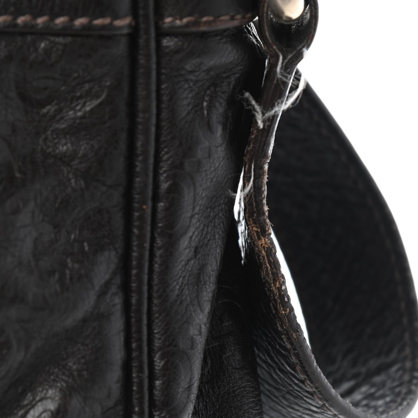 Guccissima Flat Messenger Bag Dark Brown