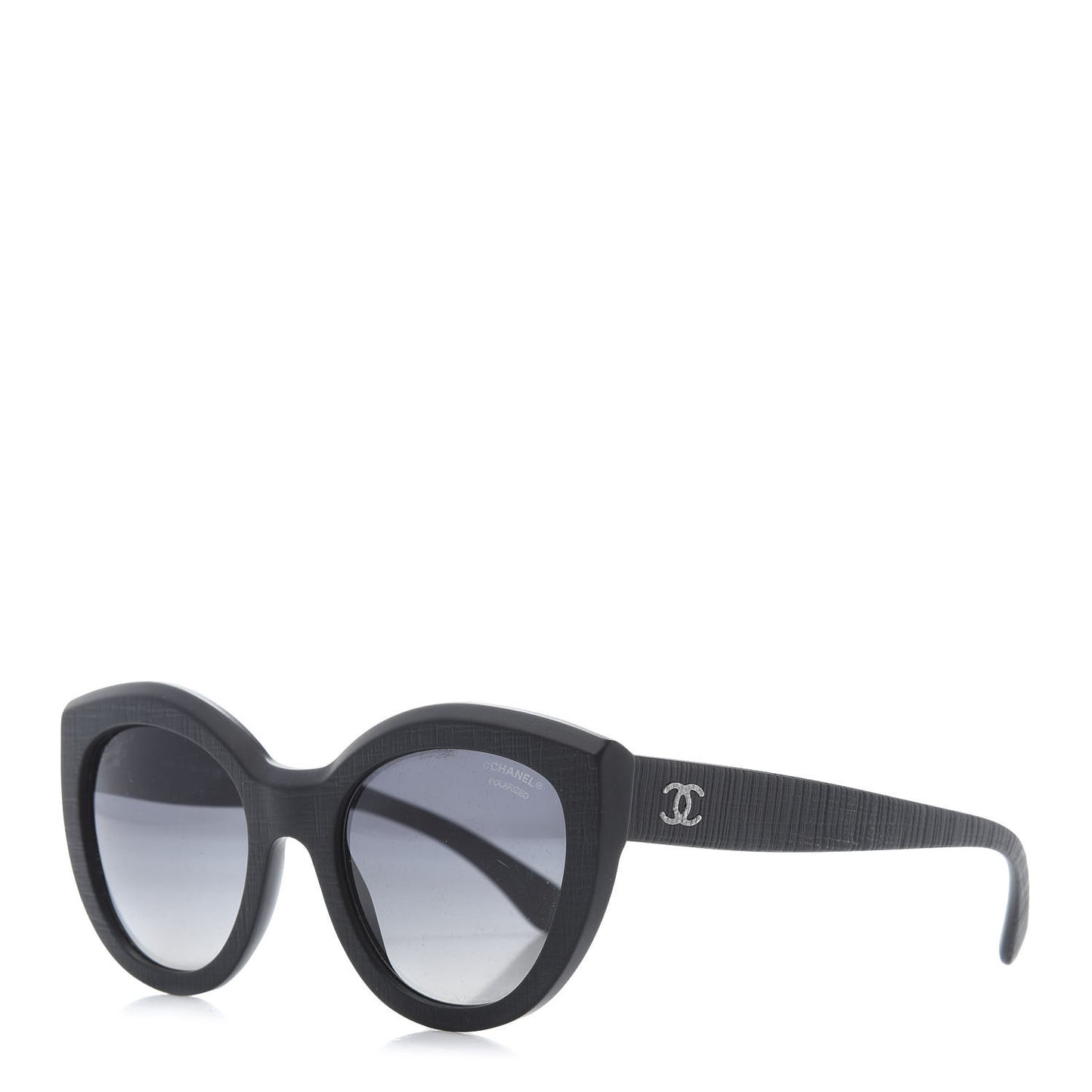 Acetate Polarized Butterfly Signature Sunglasses 5331 Black
