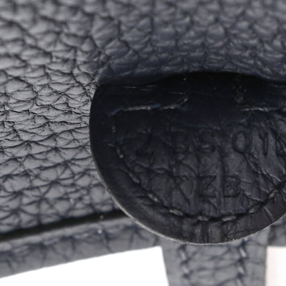Hermes Taurillon Clemence Amazone Evelyne TPM Bleu Nuit 7 of 11