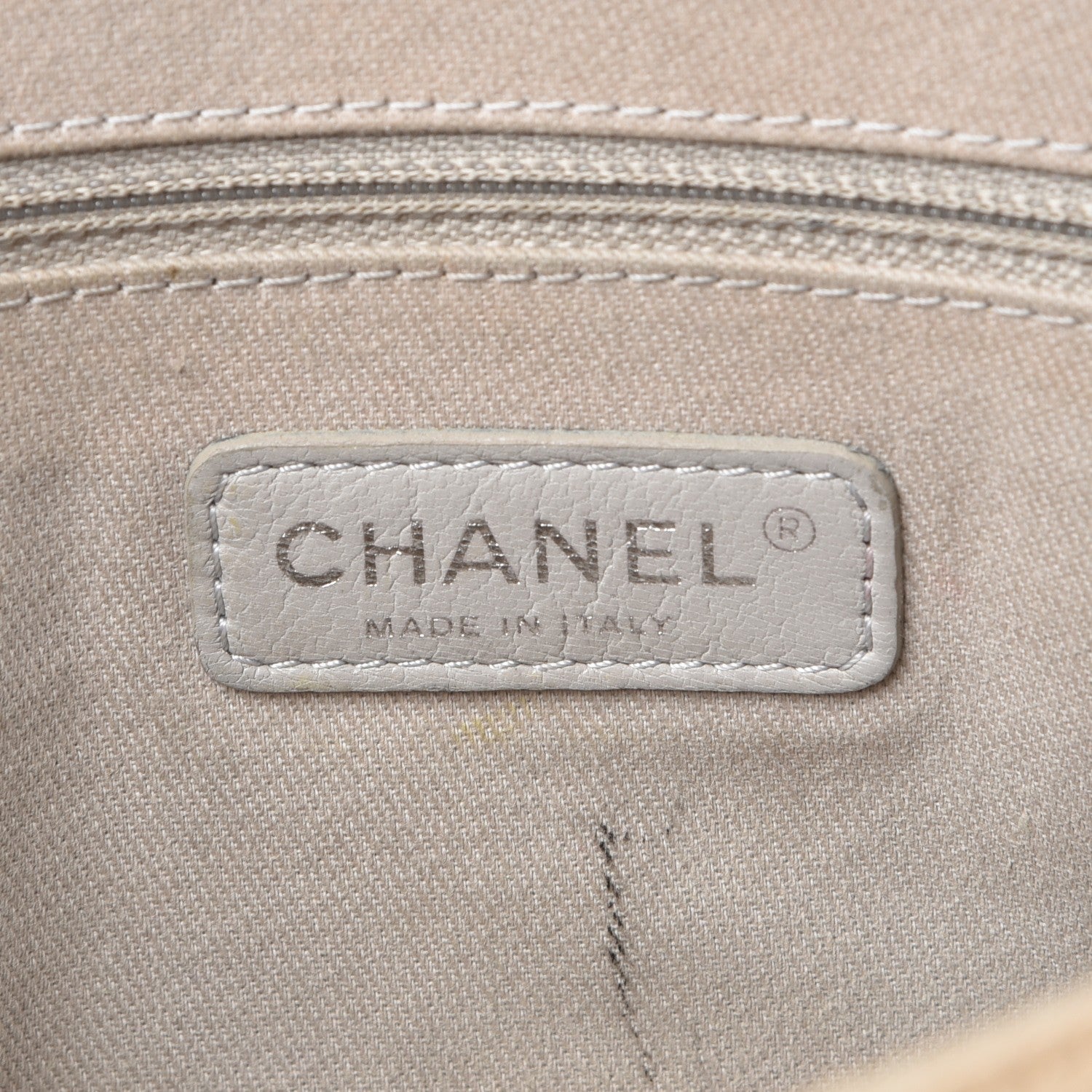 Chanel Caviar Quilted Jumbo Easy Flap Beige 6 of 8