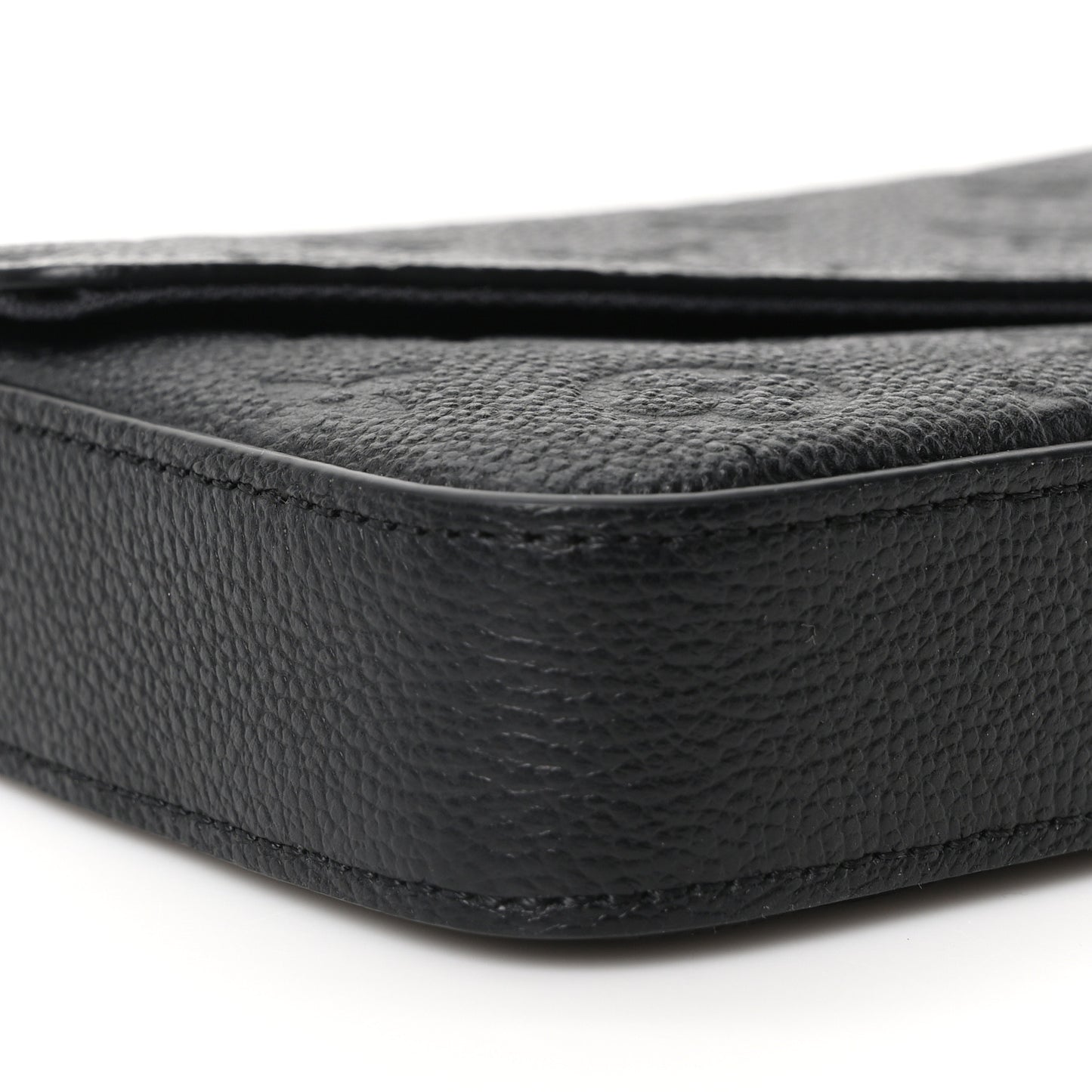 Empreinte Pochette Felicie Chain Wallet Black