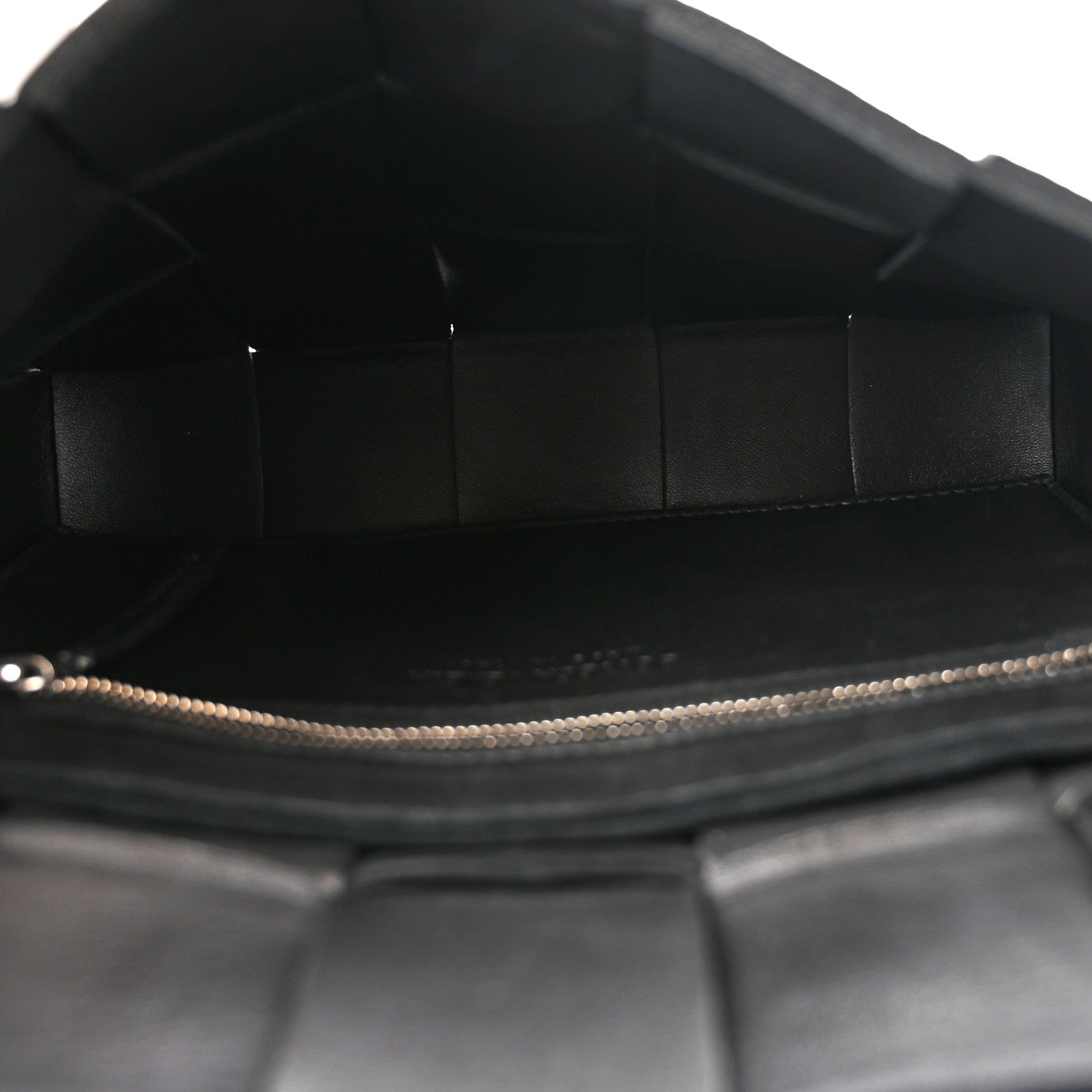 Bottega Veneta Lambskin Maxi Intrecciato Cassette Crossbody Bag Black 5 of 9