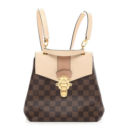 Louis Vuitton Damier Ebene Clapton Backpack Creme 1 of 8