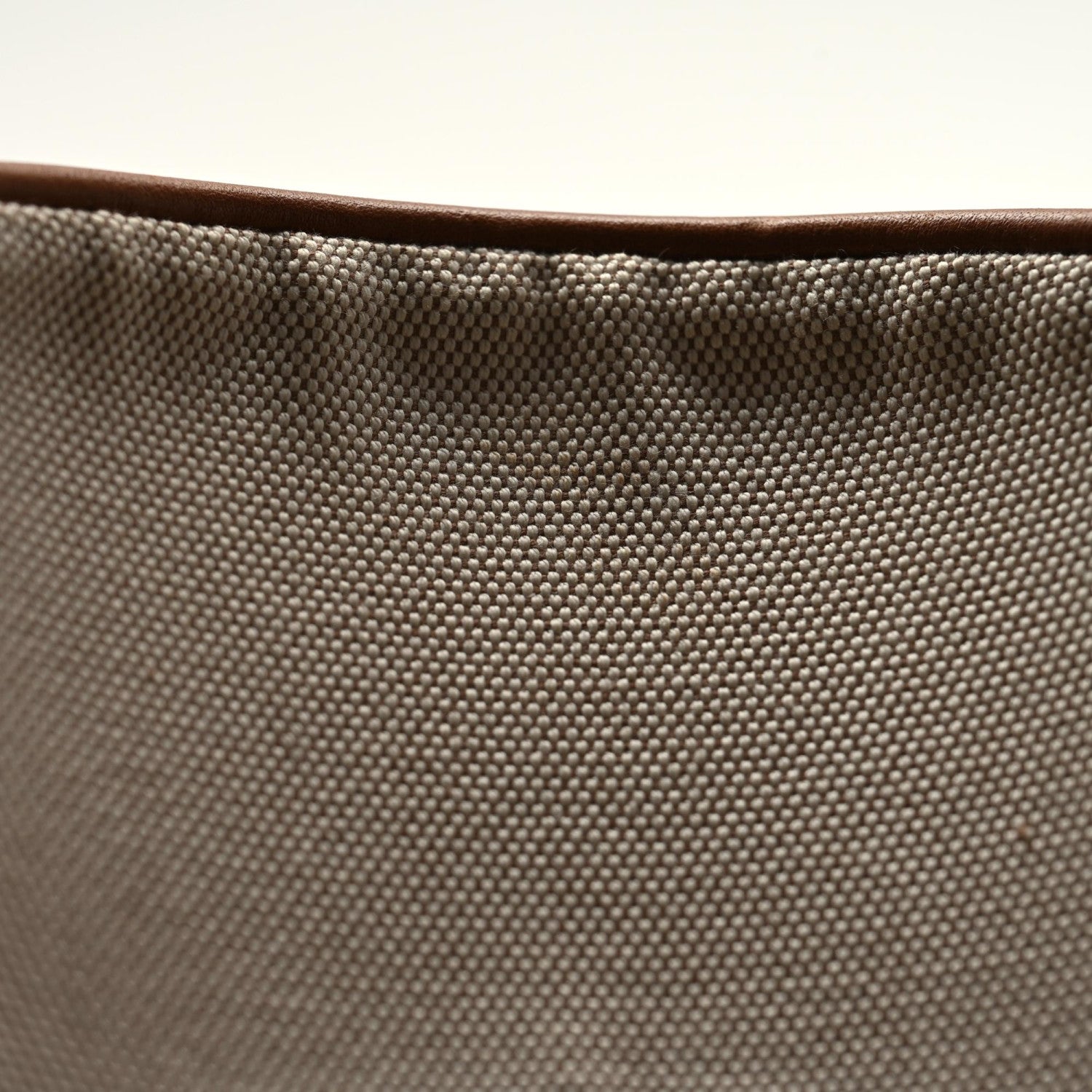 Hermes Toile Lambskin Cap 58 Natural 8 of 8