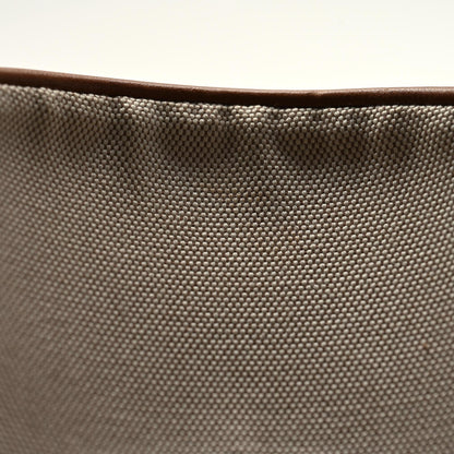Hermes Toile Lambskin Cap 58 Natural 8 of 8