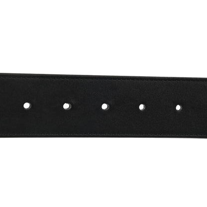 Gucci Moon Calfskin Pearl Double G 40mm Belt 95 38 Black Cream 5 of 5
