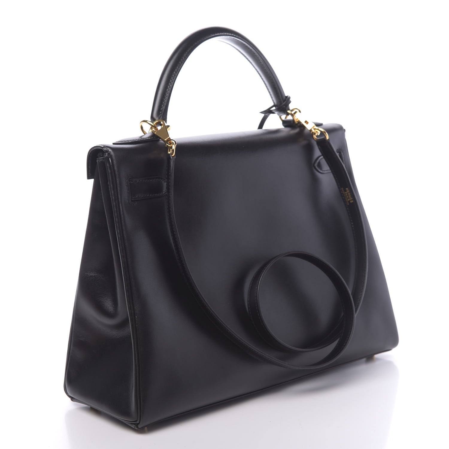 Hermes Box Kelly Retourne 32 Black 3 of 15